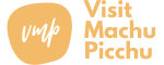 Visit Machu Picchu Logo Yellow White